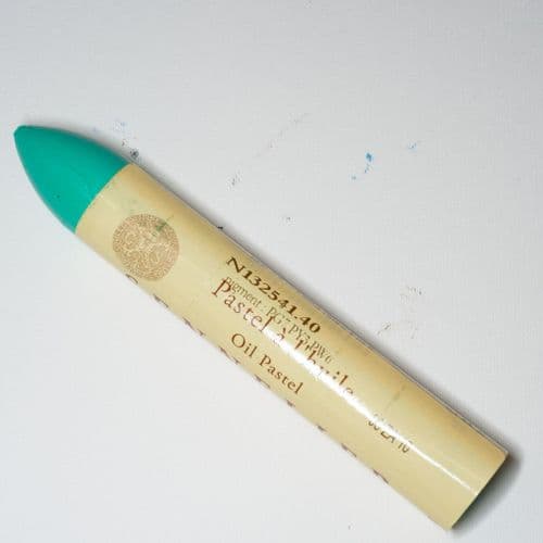 Sennelier: 040  Baryte Green Oil Pastel Large