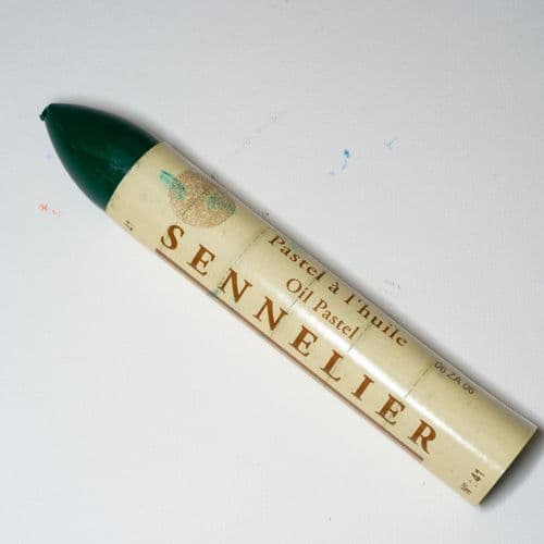 Sennelier: 041 Cinnabar Green Deep Oil Pastel Large
