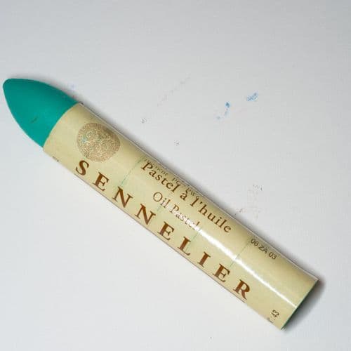 Sennelier: 043 Cobalt Green Light Oil Pastel Large