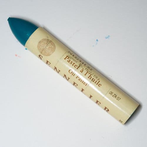 Sennelier: 082  Bright Turquoise Oil Pastel Large