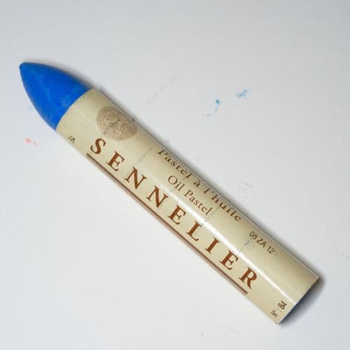 Sennelier: 084  Blue Chromium Green Oil Pastel Large