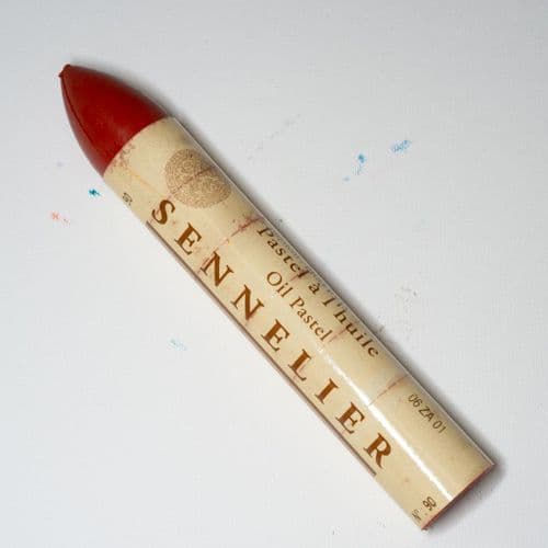 Sennelier: 090  Chinese Orange Oil Pastel Large