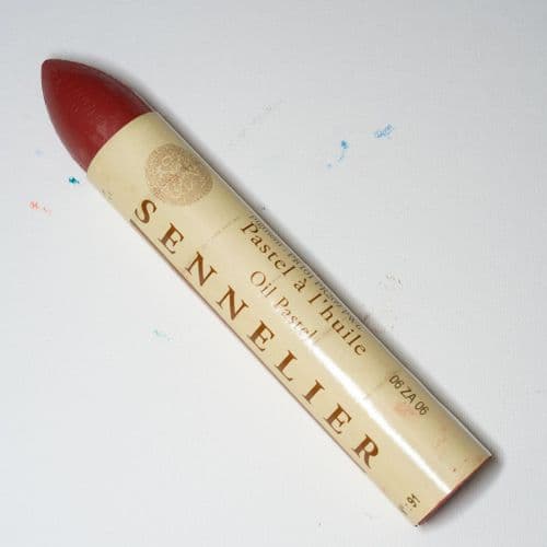 Sennelier: 091 Chrome Red Oil Pastel Large