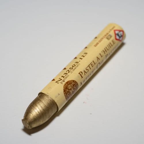 Sennelier: 113  Rich Pale Gold Oil Pastel