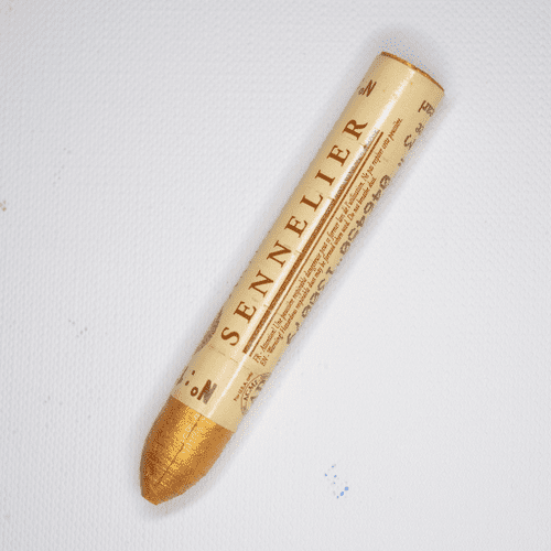 Sennelier: 132  Iridescent Pearl Gold Oil Pastel