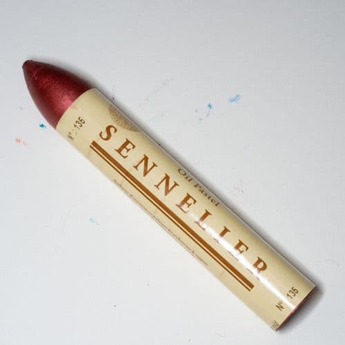 Sennelier: 135  Iridescent Reddish Brown Gold Oil Pastel Large