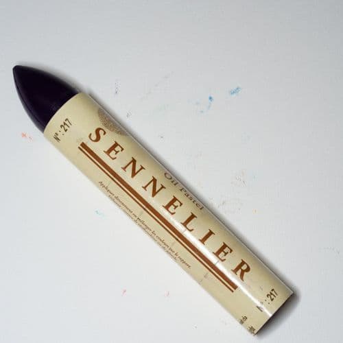 Sennelier: 217 Cobalt Violet Light Oil Pastel Large