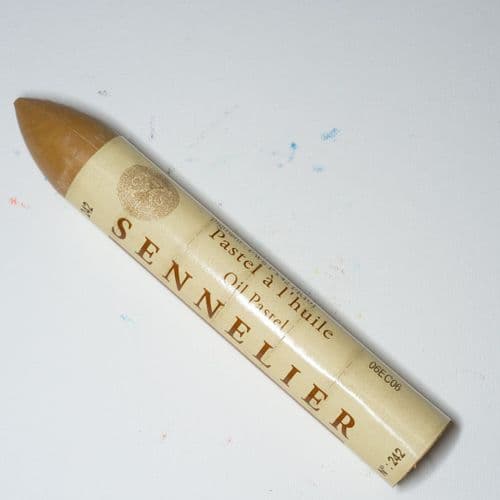 Sennelier: 242  Chrome Brown Oil Pastel Large