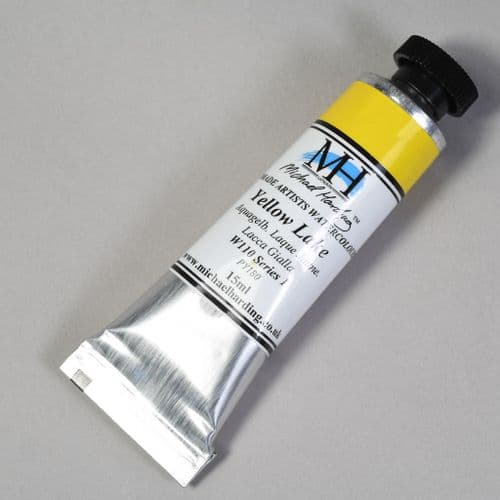 W110 Yellow Lake. Michael Harding Artists Watercolour, 15ml tube. 5% off .