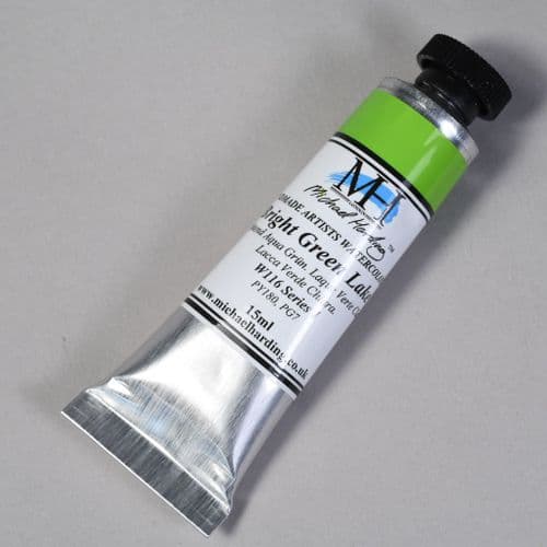 W116 Bright Green Lake. Michael Harding Artists Watercolour, 15ml tube. 5% off .