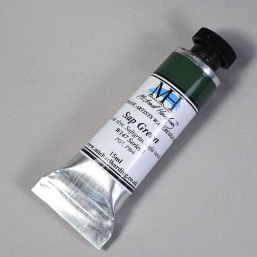 W147 Sap Green. Michael Harding Artists Watercolour, 15ml tube. 5% off .