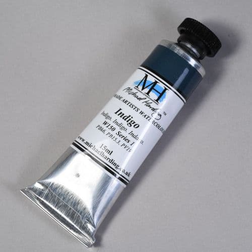 W150 Indigo. Michael Harding Artists Watercolour, 15ml tube.  5% off.