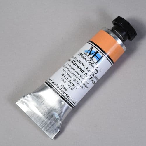 W161 Ochre Havana of France. Michael Harding Artists Watercolour, 15ml tube. 5% off .