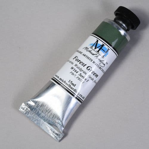 W164 Forest Green. Michael Harding Artists Watercolour, 15ml tube. 5% off .