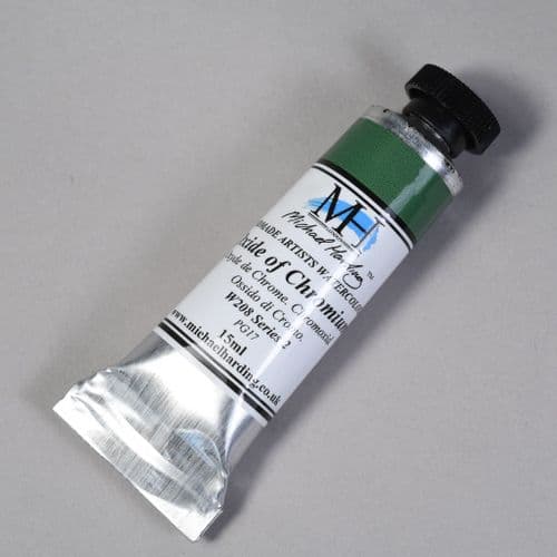 W208 Oxide Of Chromium. Michael Harding Artists Watercolour, 15ml tube. 5% off .