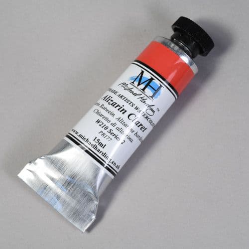 W210 Alizarin Claret. Michael Harding Artists Watercolour, 15ml tube. 5% off .