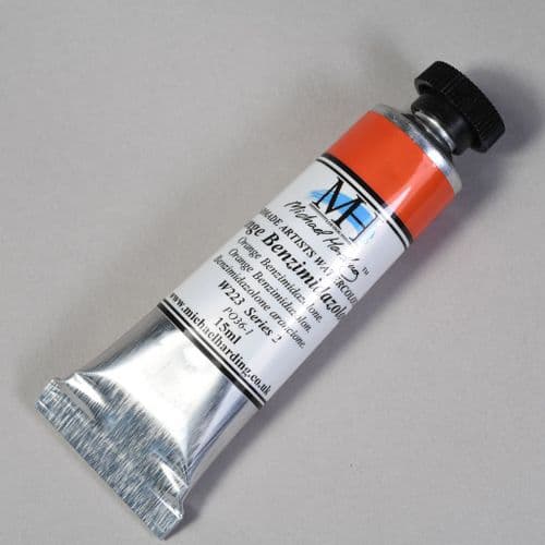 W223 Orange Benzimidalone. Michael Harding Artists Watercolour, 15ml tube. 5% off .
