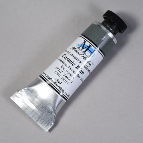 W227 Cosmic Blue. Michael Harding Artists Watercolour, 15ml tube. 5% off.