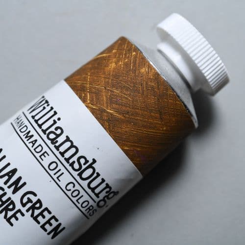 Williamsburg: 0017 Italian Green Ochre Oil Colour, 150ml