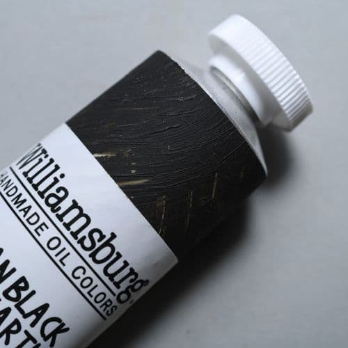 Williamsburg: 0022 Italian Black Roman Earth Oil Colour, 150ml