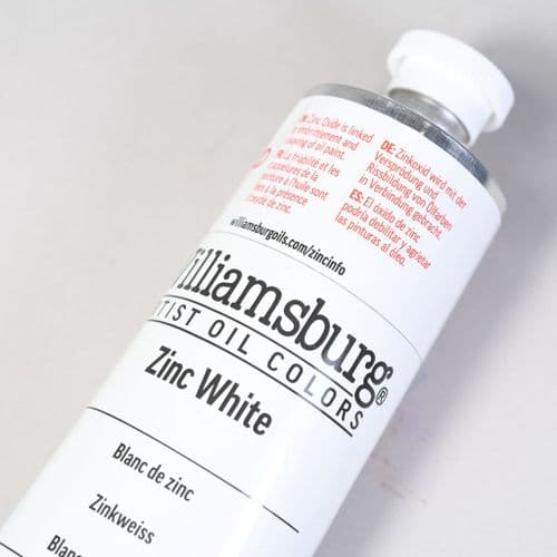 Williamsburg: 0141 Zinc White Oil Colour, 150ml