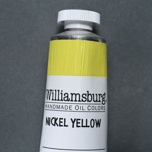 Williamsburg: 0224 Nickel Yellow Oil Colour, 37ml