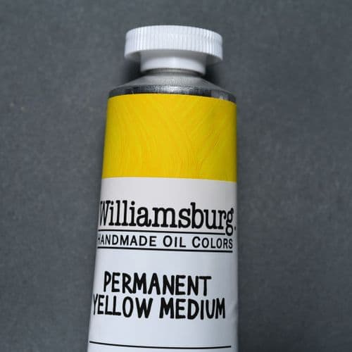 Williamsburg: 0383 Permanent Yellow Medium Oil Colour, 37ml