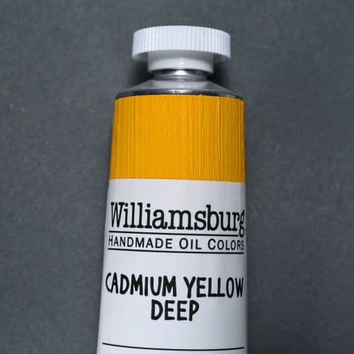 Williamsburg: 0406 Cadmium Yellow Deep Oil Colour, 37ml