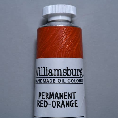Williamsburg: 0563 Permanent Red-Orange Oil Colour, 37ml