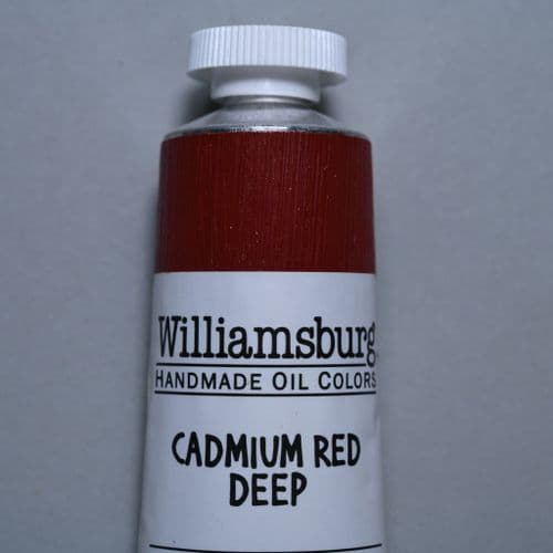 Williamsburg: 0647 Cadmium Red Deep Oil Colour, 37ml
