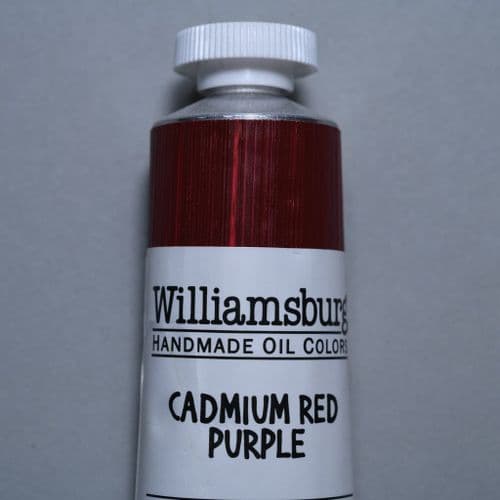 Williamsburg: 0657 Cadmium Red Purple Oil Colour, 37ml