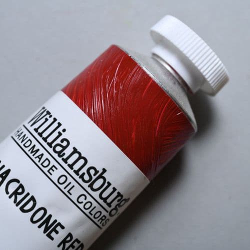 Williamsburg: 0665 Quinacridone Red Oil Colour, 150ml
