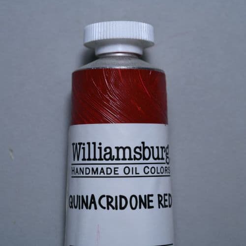 Williamsburg: 0665 Quinacridone Red Oil Colour, 37ml