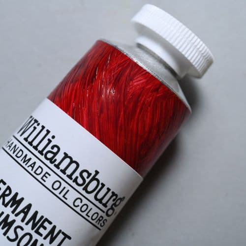 Williamsburg: 0687 Permanent Crimson Oil Colour, 150ml