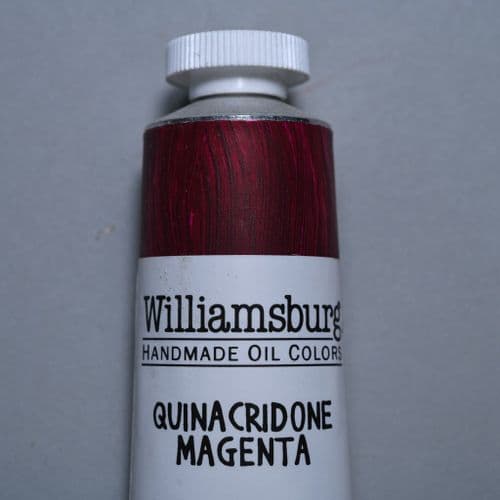 Williamsburg: 0775 Quinacridone Magenta Oil Colour, 37ml