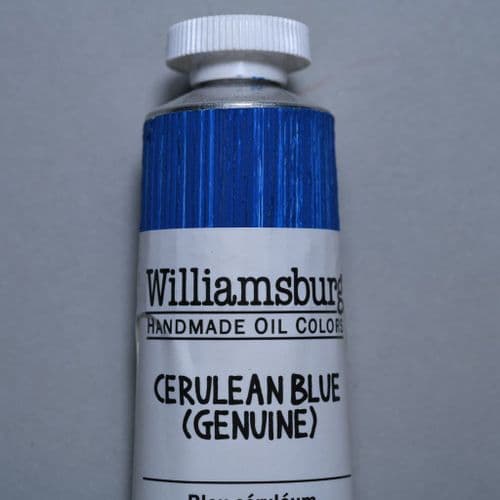 Williamsburg: 0848 Cerulean Blue (Genuine) Oil Colour, S37ml