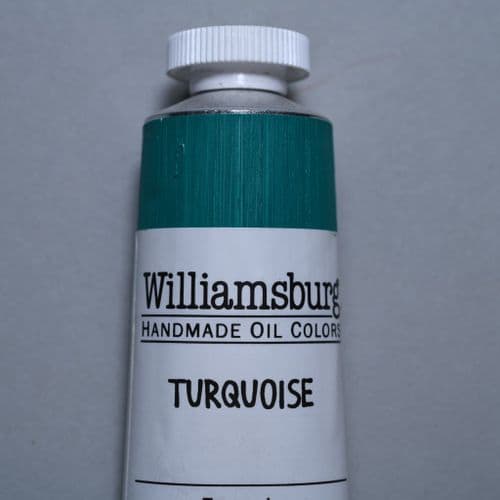 Williamsburg: 0863 Turquoise Oil Colour, 37ml