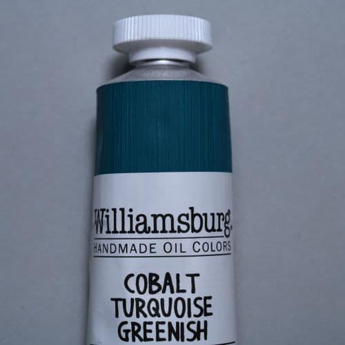 Williamsburg: 0887 Cobalt Turquoise Greenish Oil Colour, 37ml