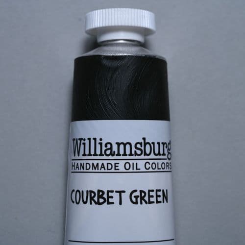 Williamsburg: 1323 Courbet Green Oil Colour, 37ml