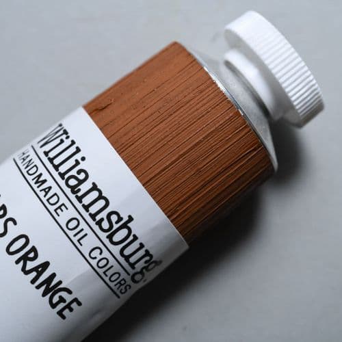 Williamsburg: 1382 Mars Orange Oil Colour, 150ml