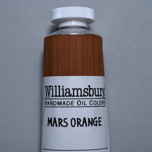 Williamsburg: 1382 Mars Orange Oil Colour, 37ml