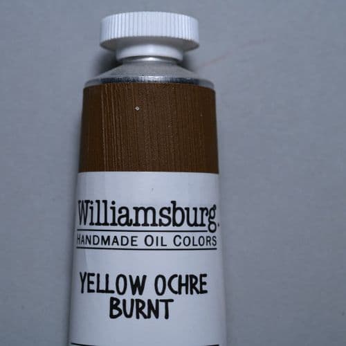 Williamsburg: 1541 Yellow Ochre Burnt Oil Colour, 37ml