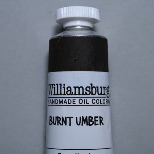 Williamsburg: 1661 Burnt Umber Oil Colour, 37ml