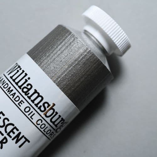 Williamsburg: 1833 Iridescent Silver Oil Colour, 150ml