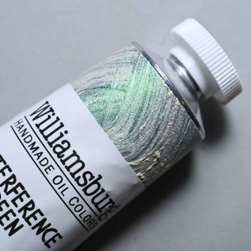 Williamsburg: 1893 Interference Green Oil Colour, 150ml