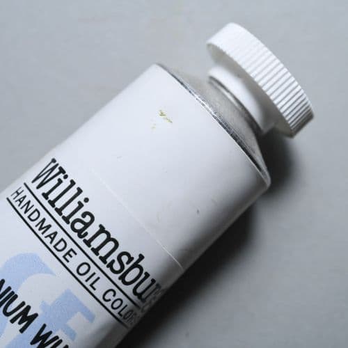 Williamsburg: 3101 SF (Safflower) Titanium White Oil Colour, 150ml