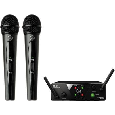 AKG WMS0 Dual Wireless Mic  System