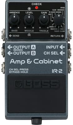 BOSS IR-2 Amp and Cabinet Modeller Pedal