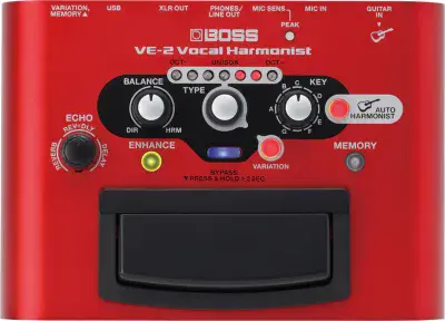 Boss Ve-2 Vocal Harmonist Pedal