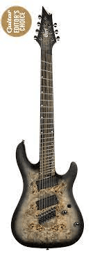 Cort KX507MS - 7 String Stardust Black